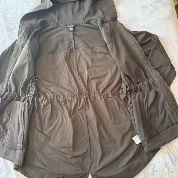 Athleta Triumph Hybrid Jacket in Shale #531094 Size XS - Picture 10 of 14